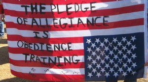 Pledge allegiance